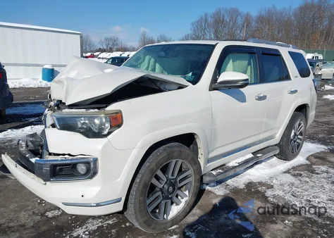 2014 Toyota 4Runner Limited from USA, damaged, VIN JTEBU5JR2E5163424